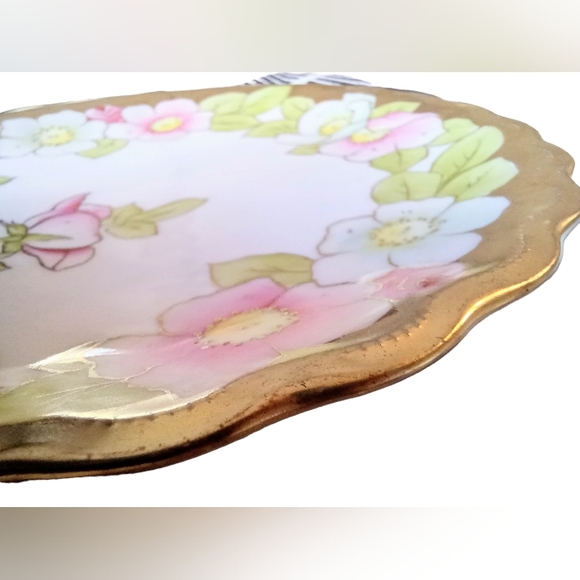 Antique Hand Painted PT Bavarian China 24k Gold Rare Numbered Edition 1903 - Picture 7 of 12